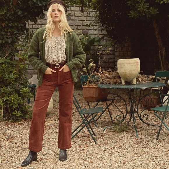Doen Pants - NWT Dôen Maritime Pant in Russet